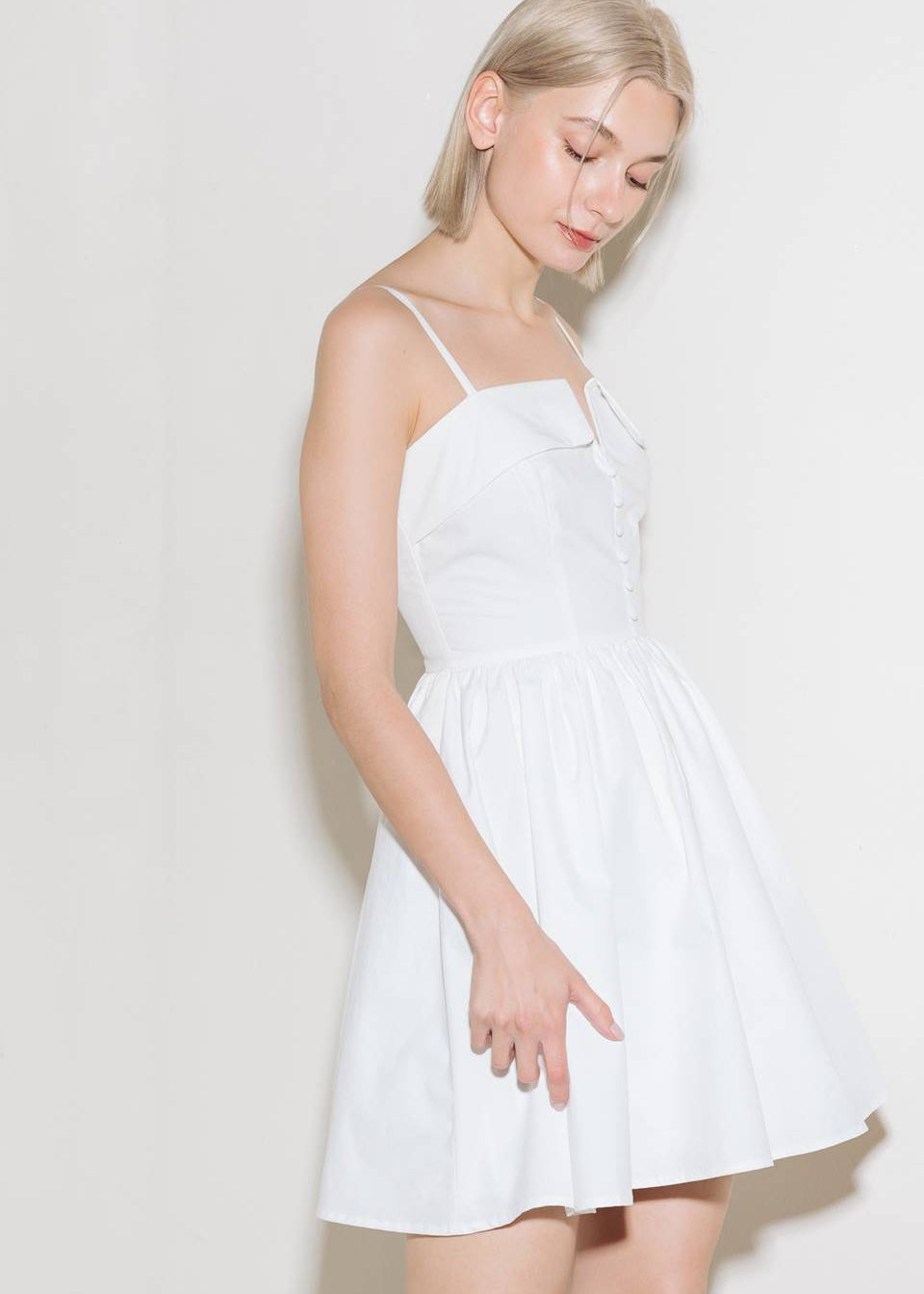 WHITEHAVEN MUSE WOVEN MIDI DRESS
