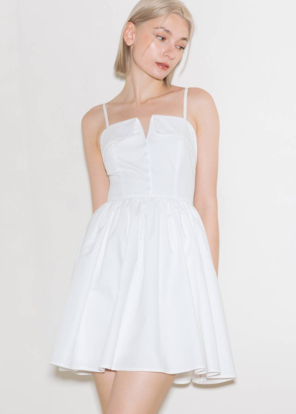 WHITEHAVEN MUSE WOVEN MIDI DRESS Main image