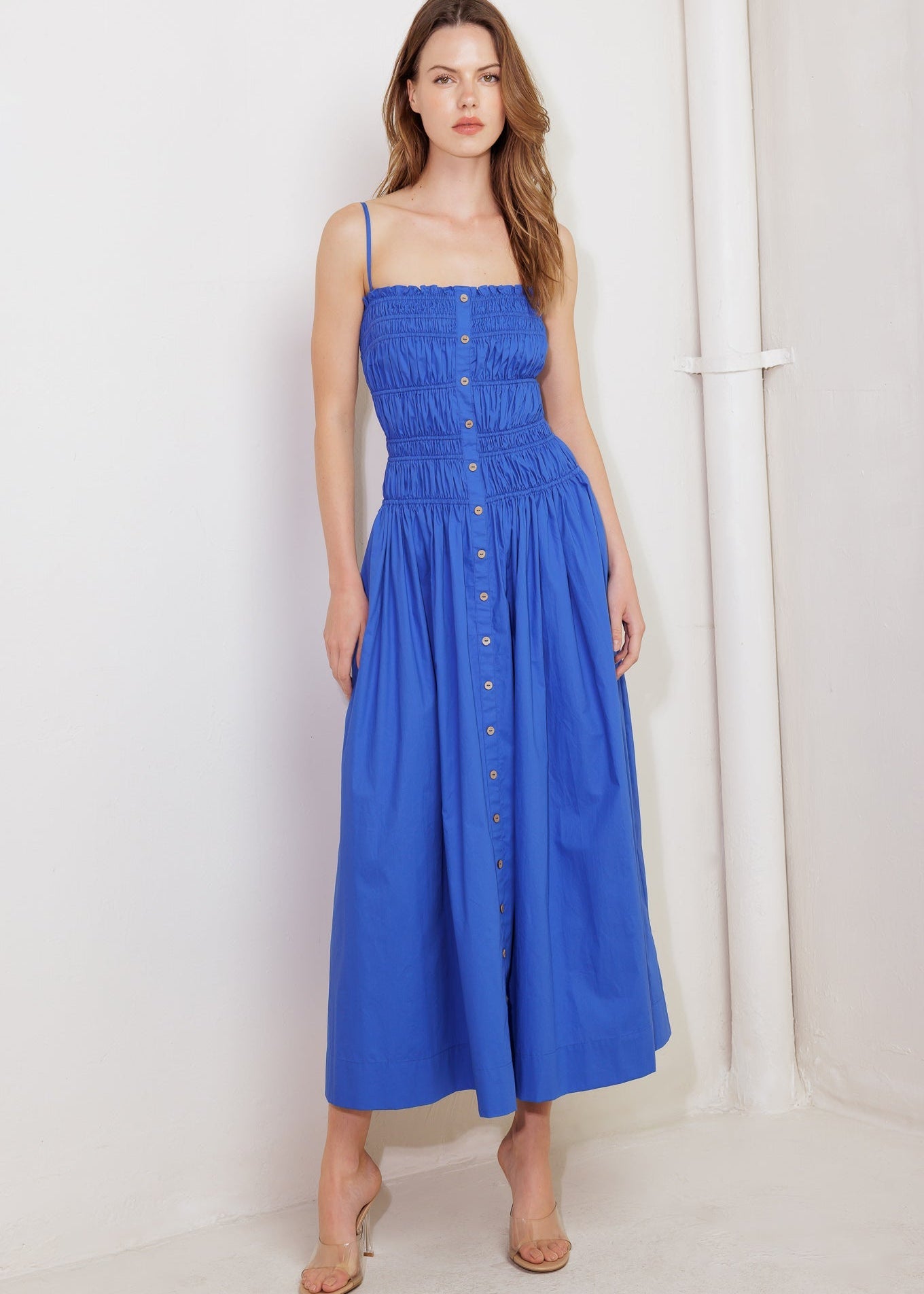 COSTAL MUSE MIDI DRESS Main image