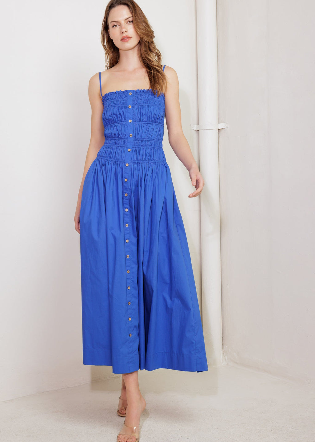 COSTAL MUSE MIDI DRESS