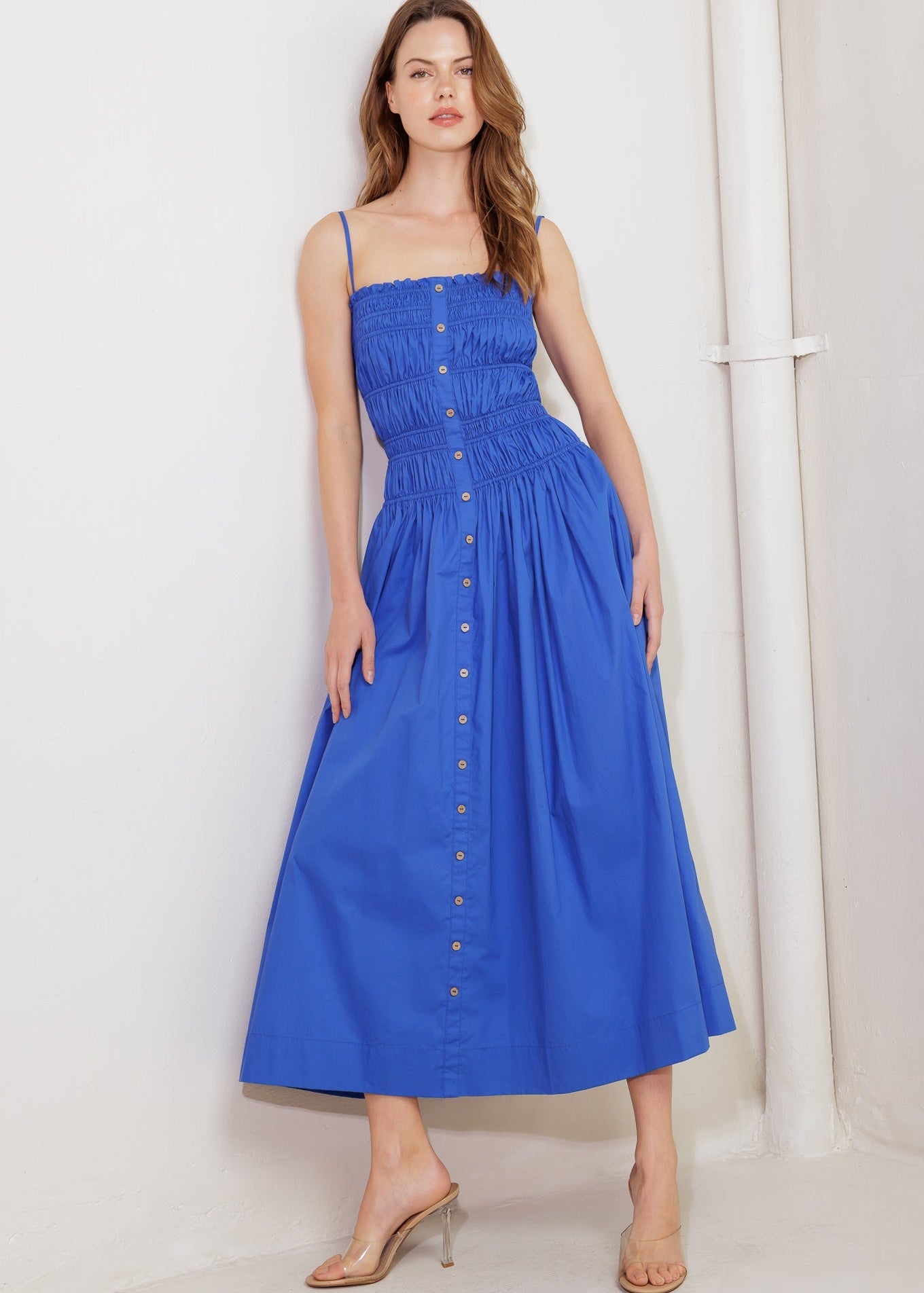 COSTAL MUSE MIDI DRESS