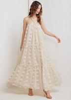 QUIET ROMANCE WOVEN ANKLE DRESS