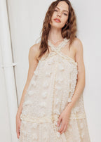 QUIET ROMANCE WOVEN ANKLE DRESS