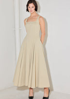 THE DUNEFORM MIDI DRESS
