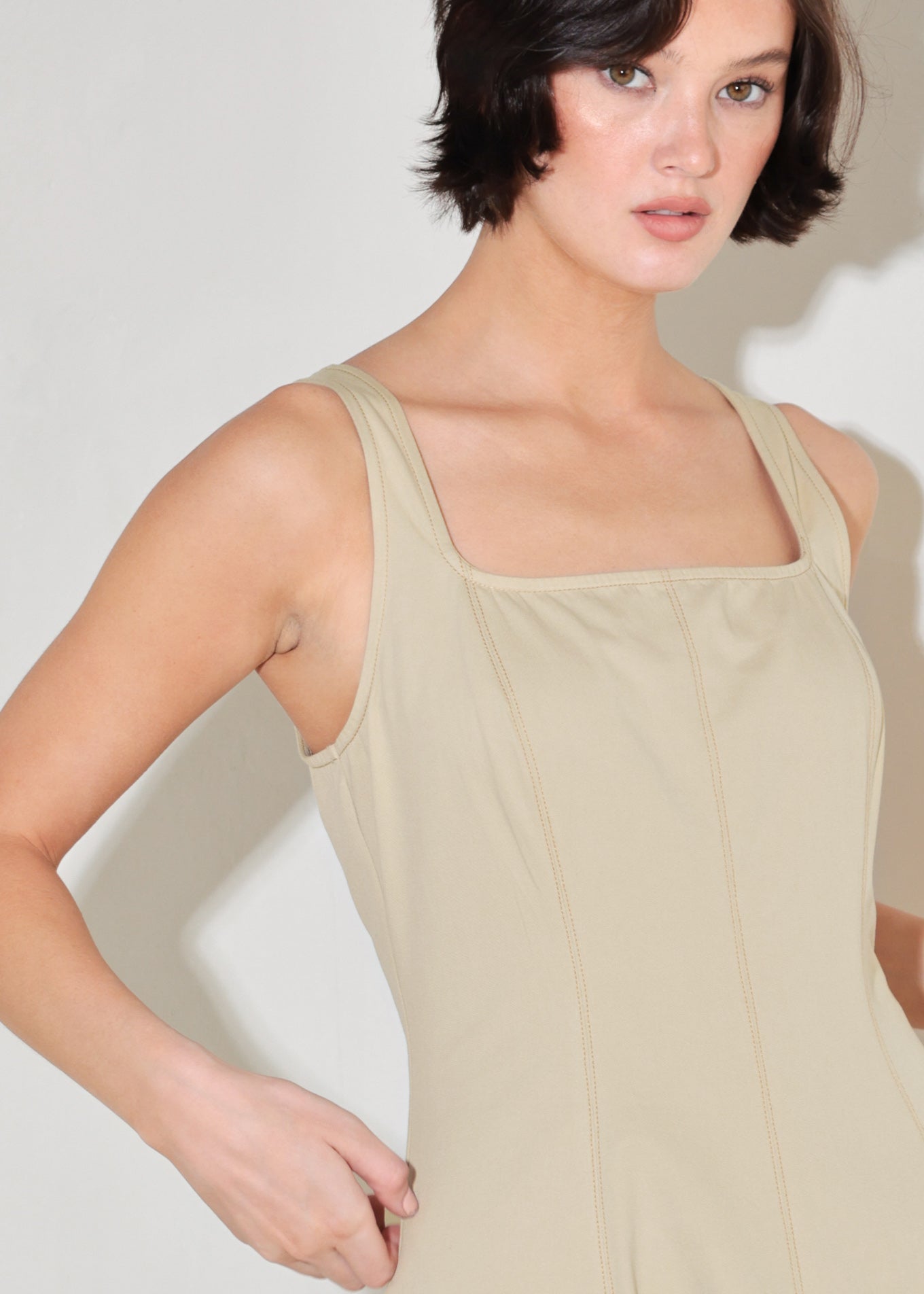 THE DUNEFORM MIDI DRESS