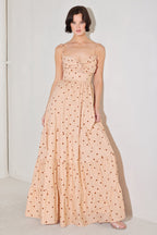 HONEY DUNE DOT MAXI DRESS