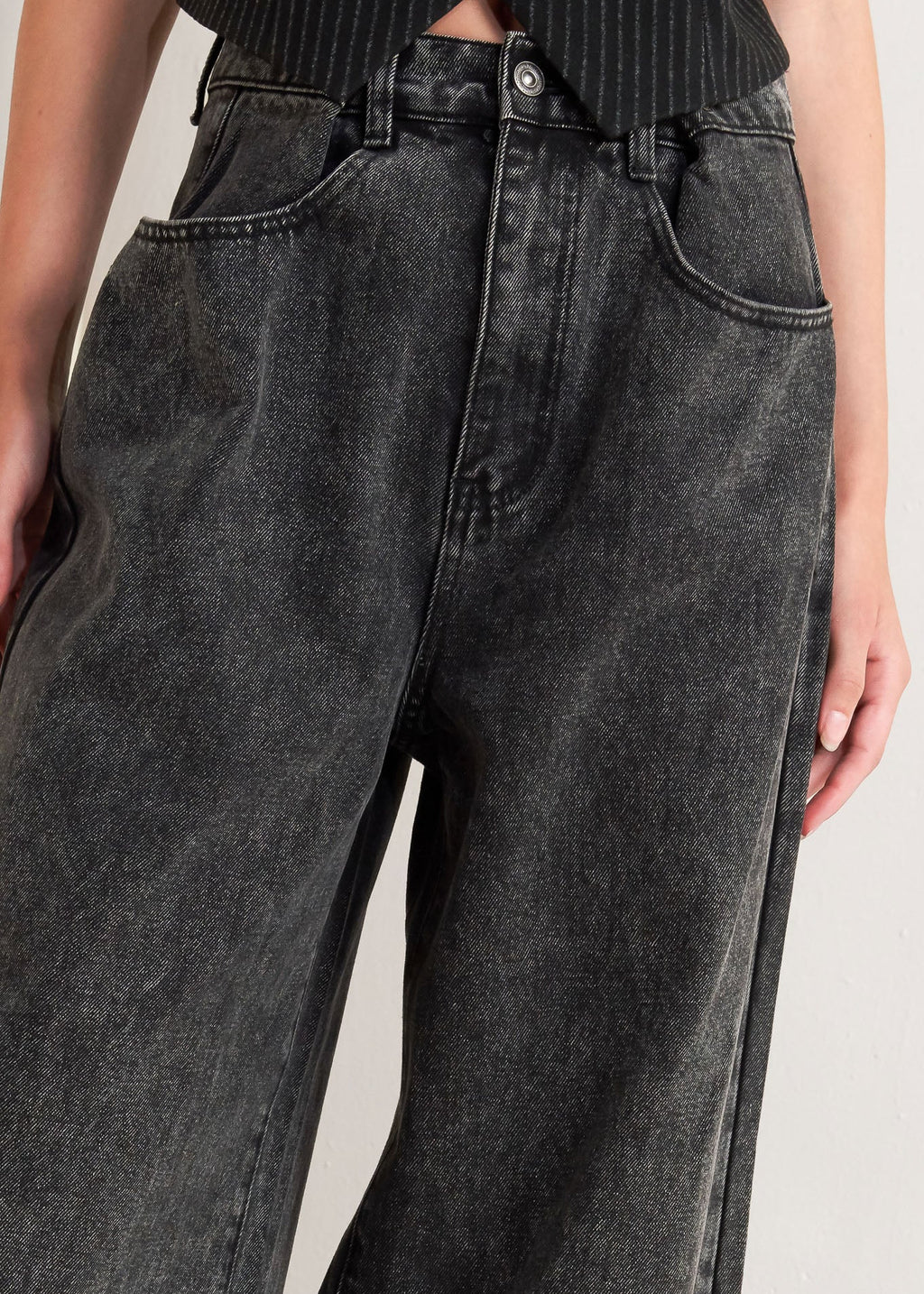 TAKE MY WORD DENIM PANTS