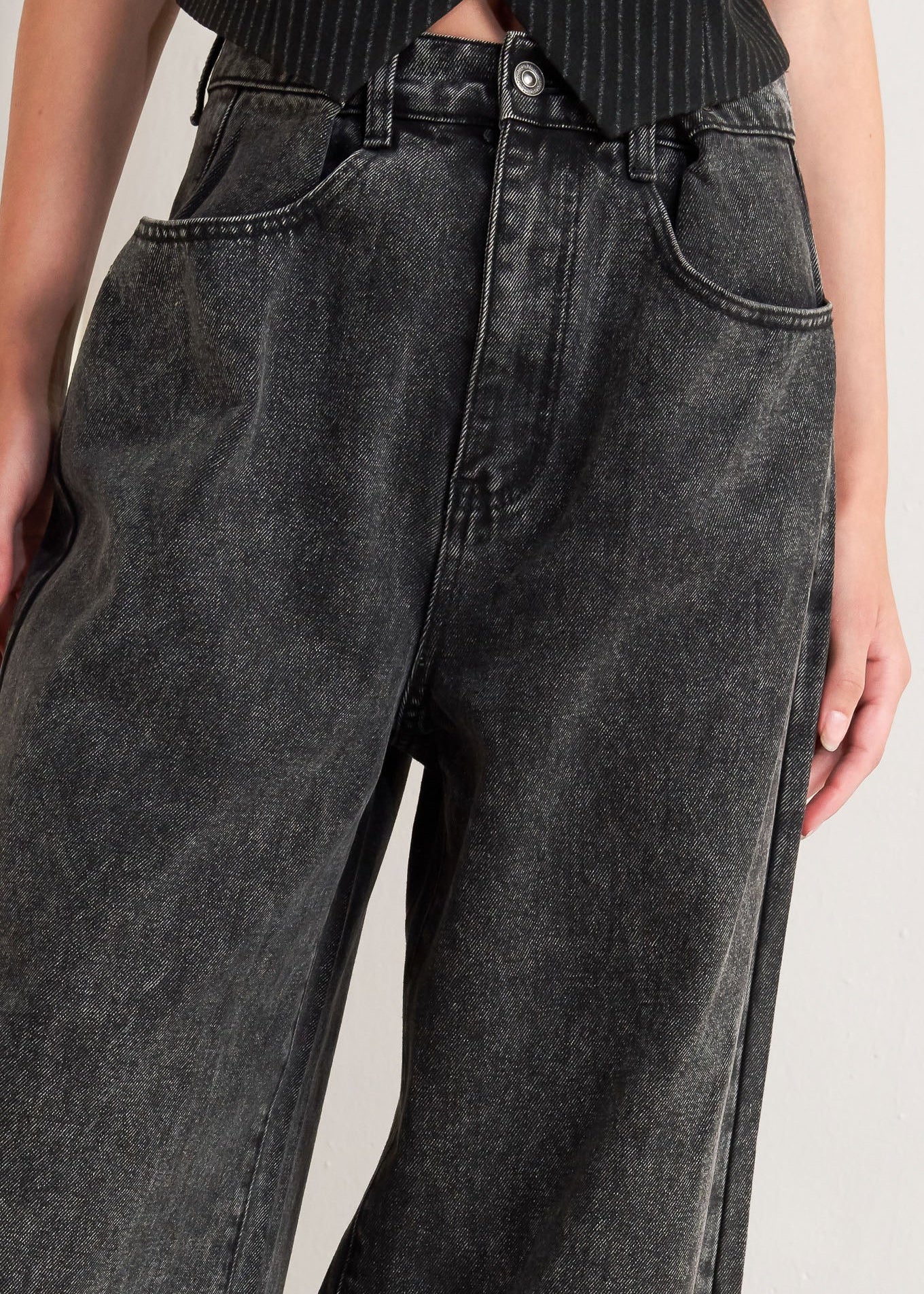 TAKE MY WORD DENIM PANTS