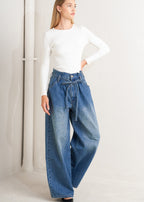 EVERYDAY CINCH DENIM PANTS