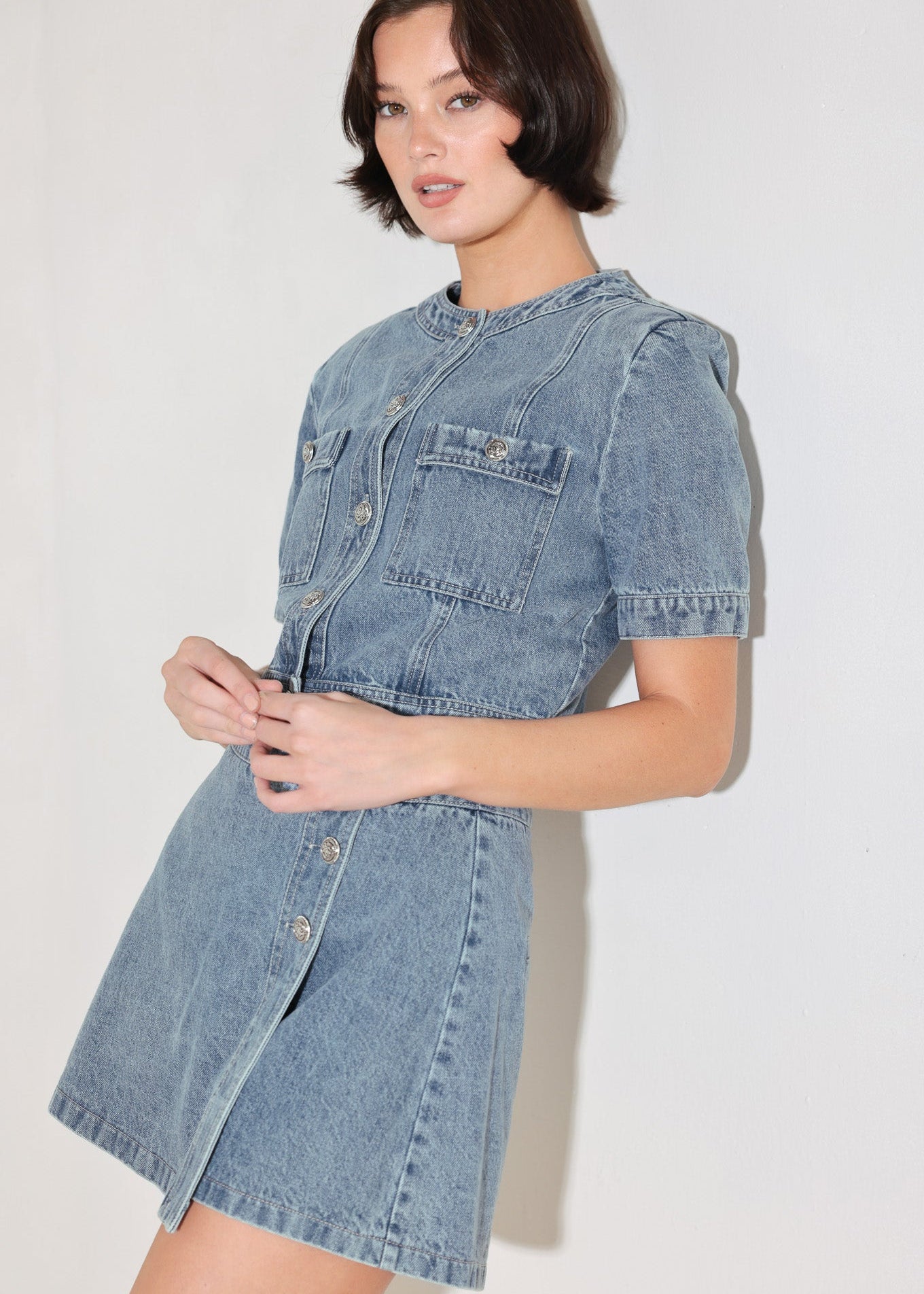 STREET MUSE DENIM SKORT