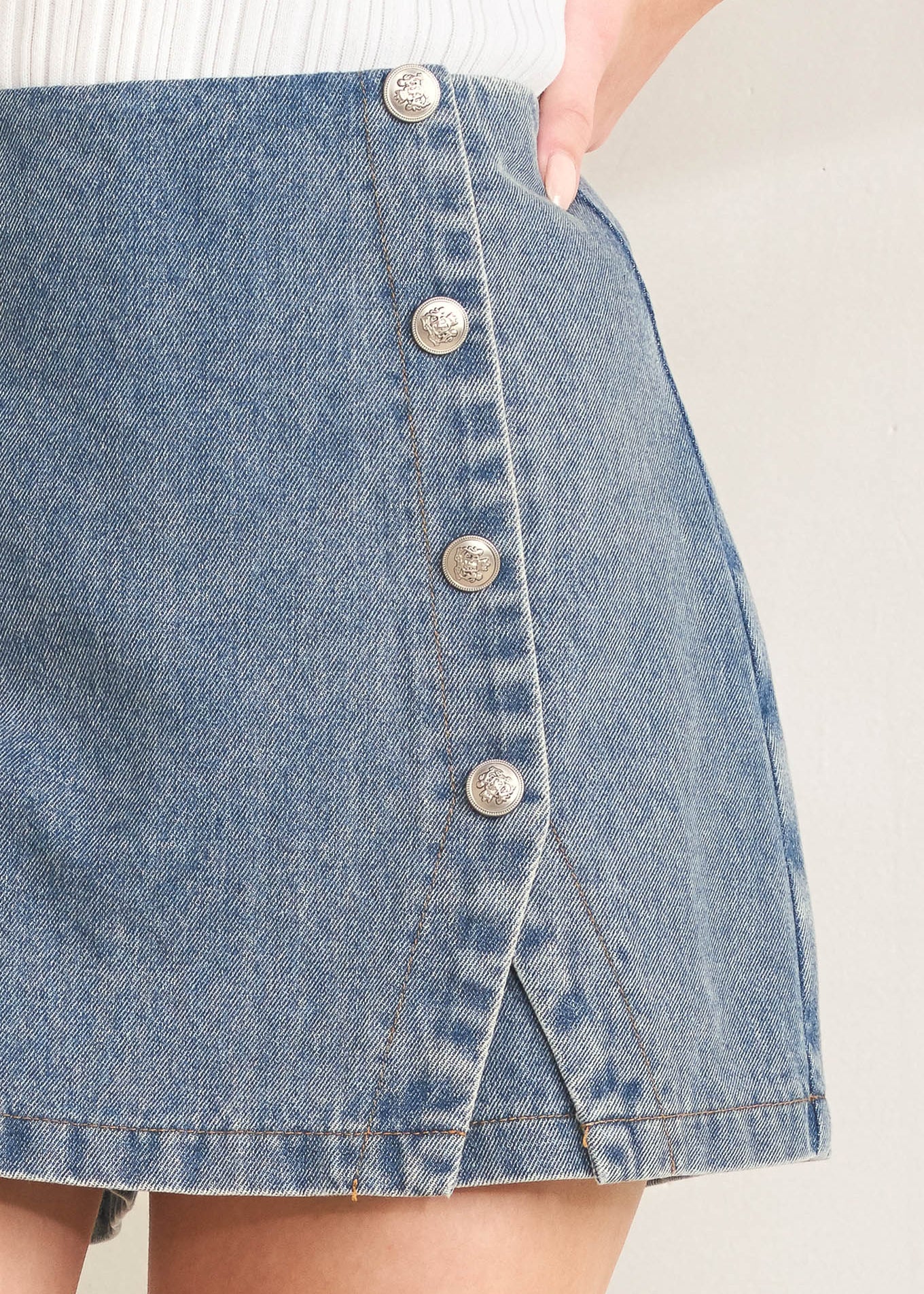 SANTA MONICA DENIM SKORT