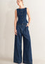 THE RAYNA WIDE LEG DENIM PANTS