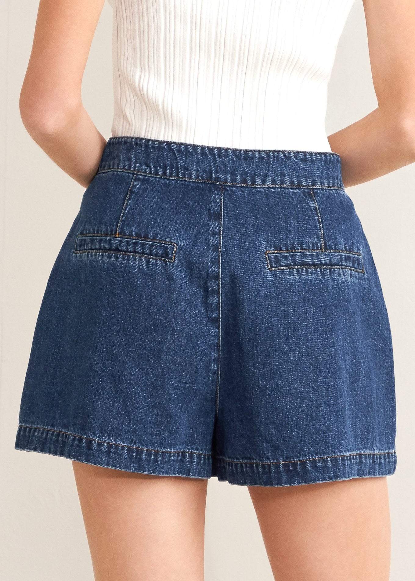 THE MAREN DENIM SHORT