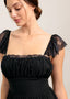 MIDNIGHT LACE REVERIE MAXI DRESS