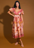 THE SIENNA GARDEN MIDI DRESS
