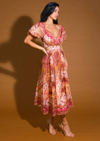 THE SIENNA GARDEN MIDI DRESS