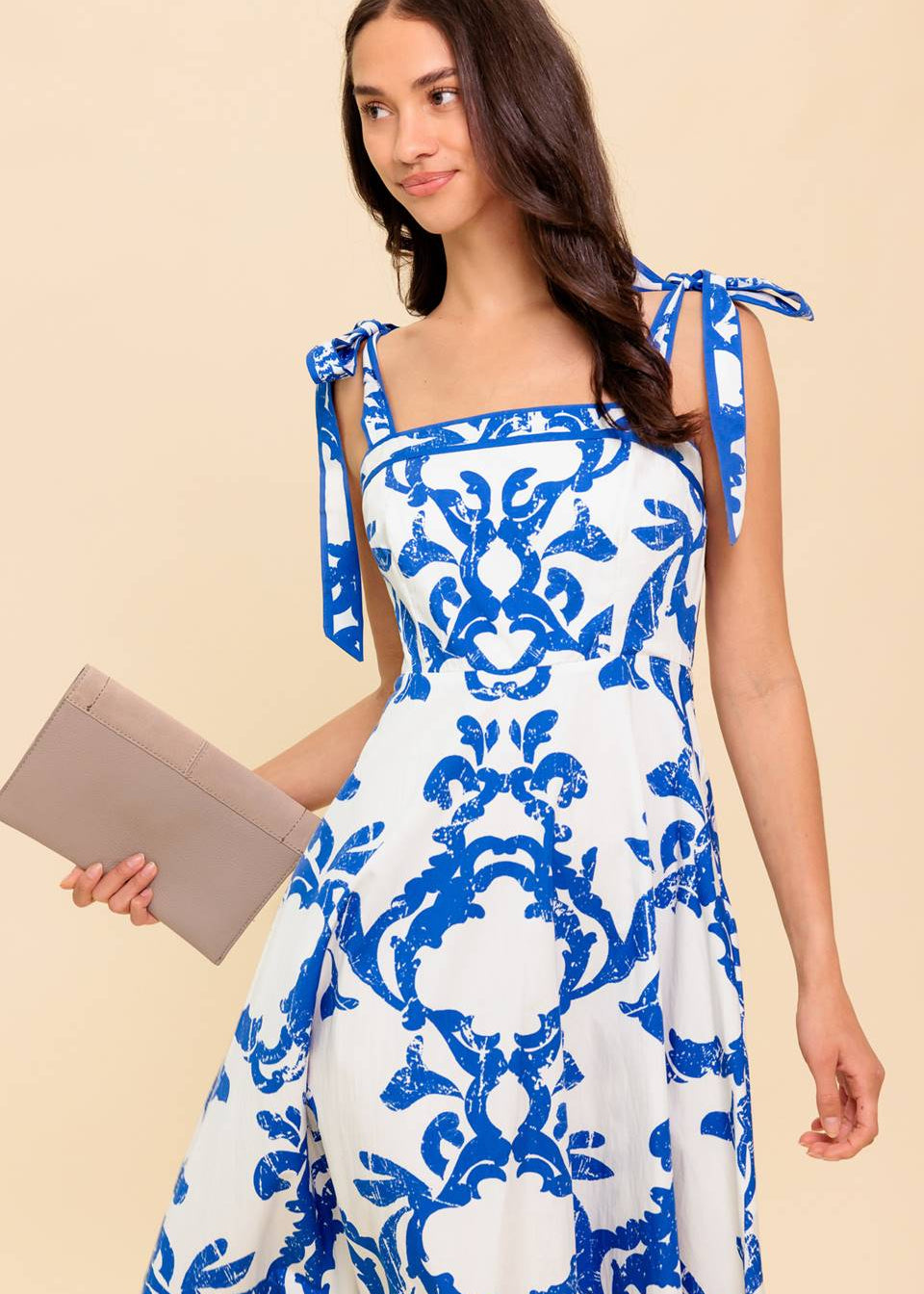 VERONA TIDES MIDI DRESS