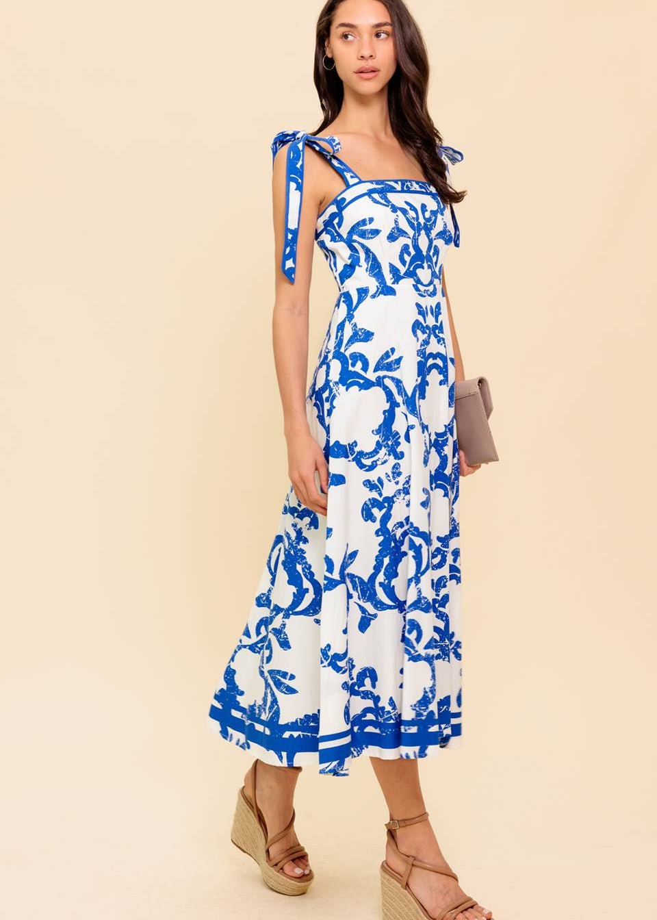 VERONA TIDES MIDI DRESS