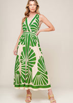 THE PALM HAVEN MIDI DRESS