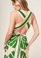 THE PALM HAVEN MIDI DRESS