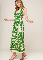 THE PALM HAVEN MIDI DRESS