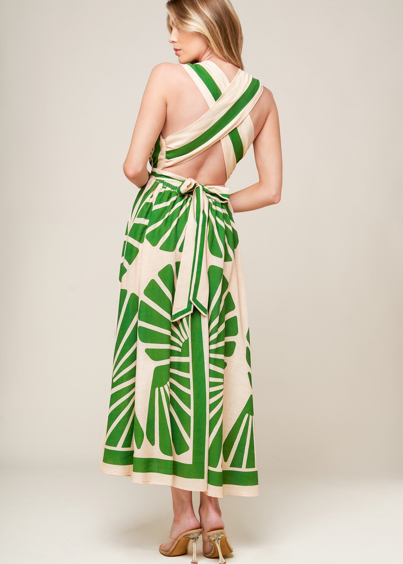THE PALM HAVEN MIDI DRESS Secondary image