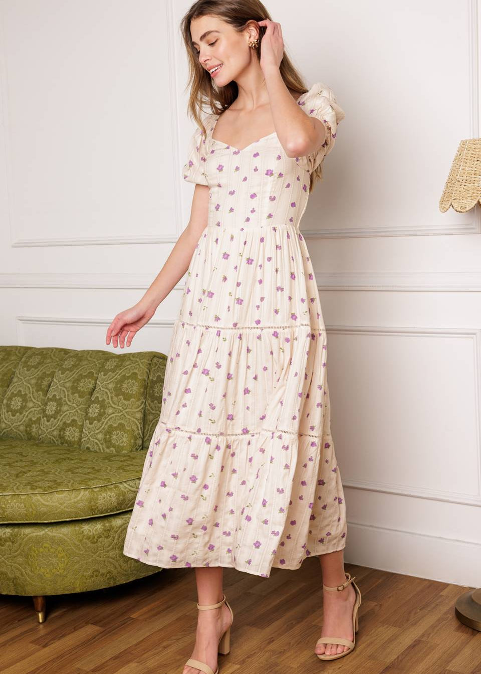 THE MEADOW BLOOM MIDI DRESS