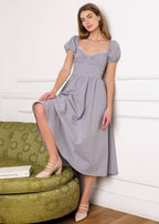 THE WILLOW GINGHAM MIDI DRESS