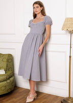 THE WILLOW GINGHAM MIDI DRESS