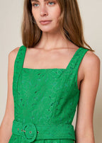 THE ELOWEN LACE MIDI DRESS