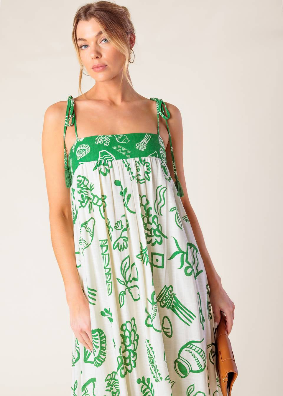 VERDE SOL MAXI DRESS