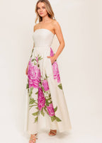 ROSE GARDEN RIVERIE MAXI DRESS