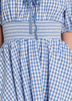 BREEZE THROUGH PARADISE WOVEN MINI DRESS