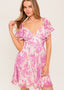 PETAL WHIMSY MINI DRESS