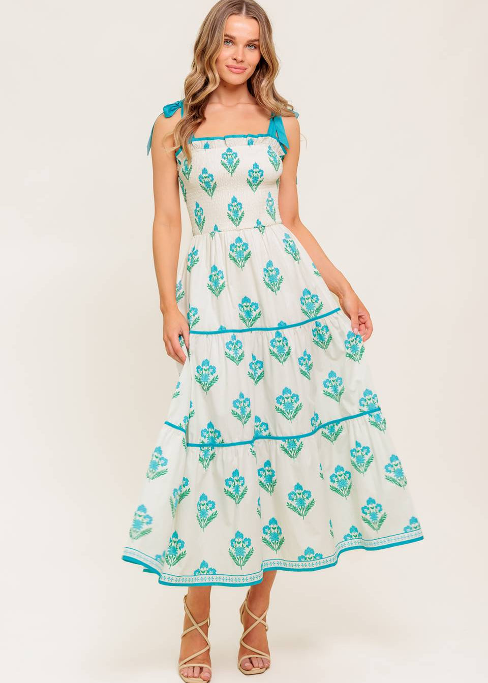 SLOW SUMMER MIDI DRESS