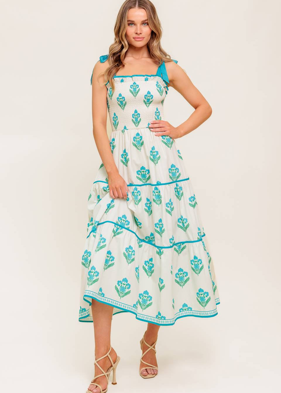 SLOW SUMMER MIDI DRESS