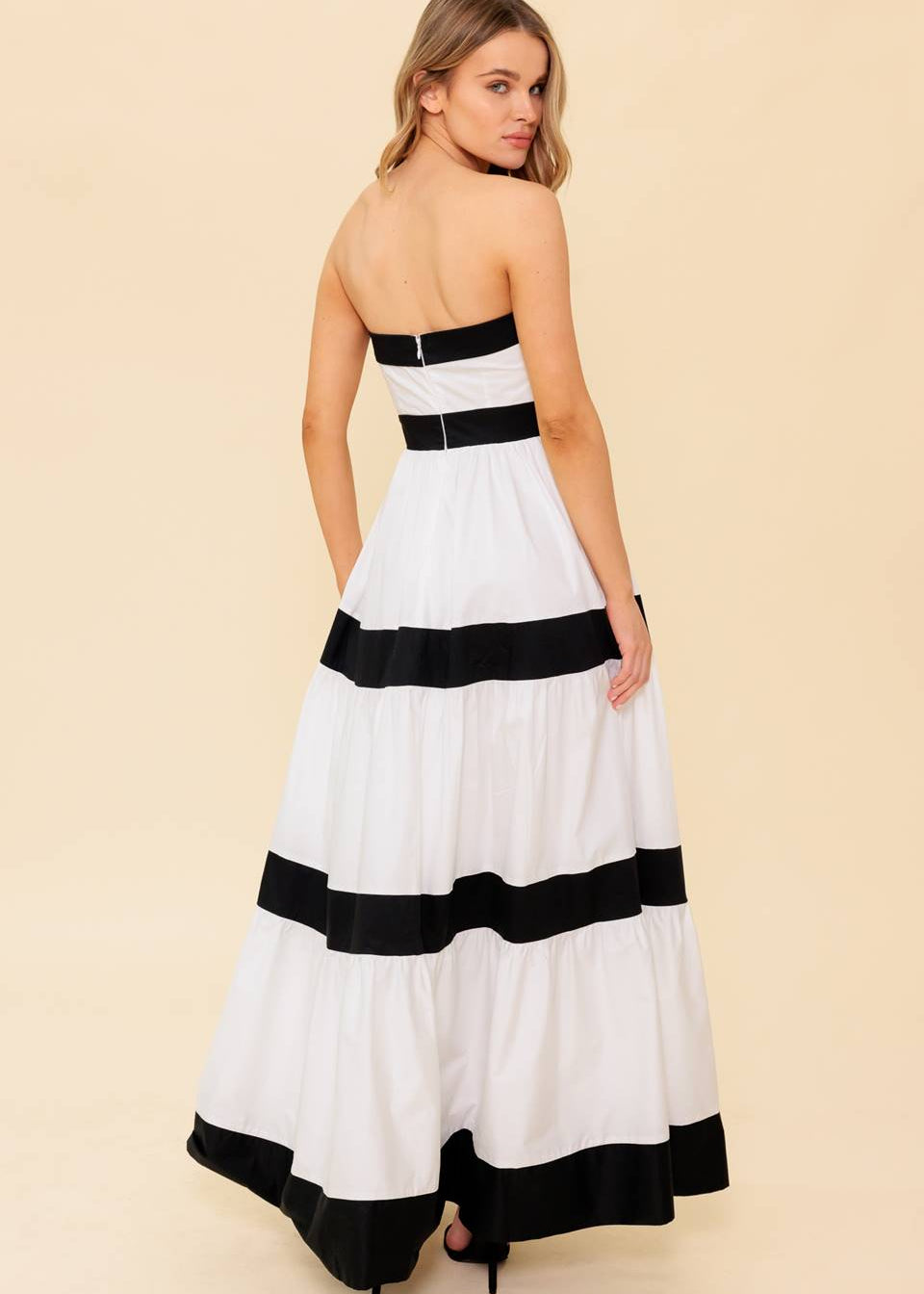 CROSS THE LINE MAXI DRESS