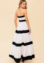 CROSS THE LINE MAXI DRESS
