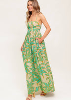 PALM BREEZE ESCAPE MAXI DRESS