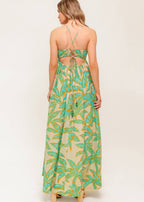 PALM BREEZE ESCAPE MAXI DRESS