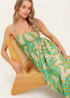 PALM BREEZE ESCAPE MAXI DRESS