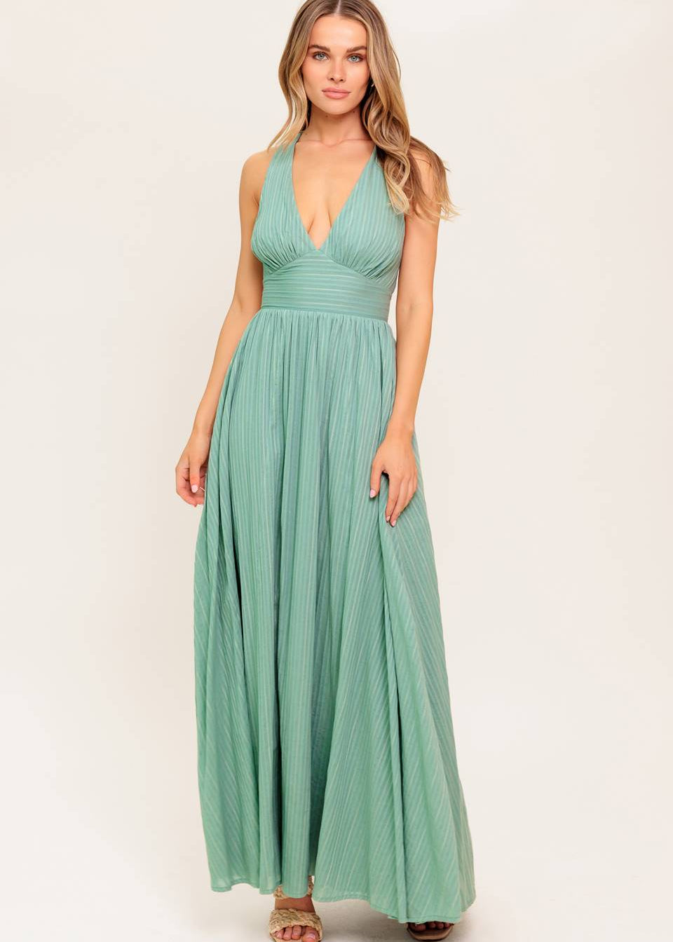 SOFT HORIZON MAXI DRESS