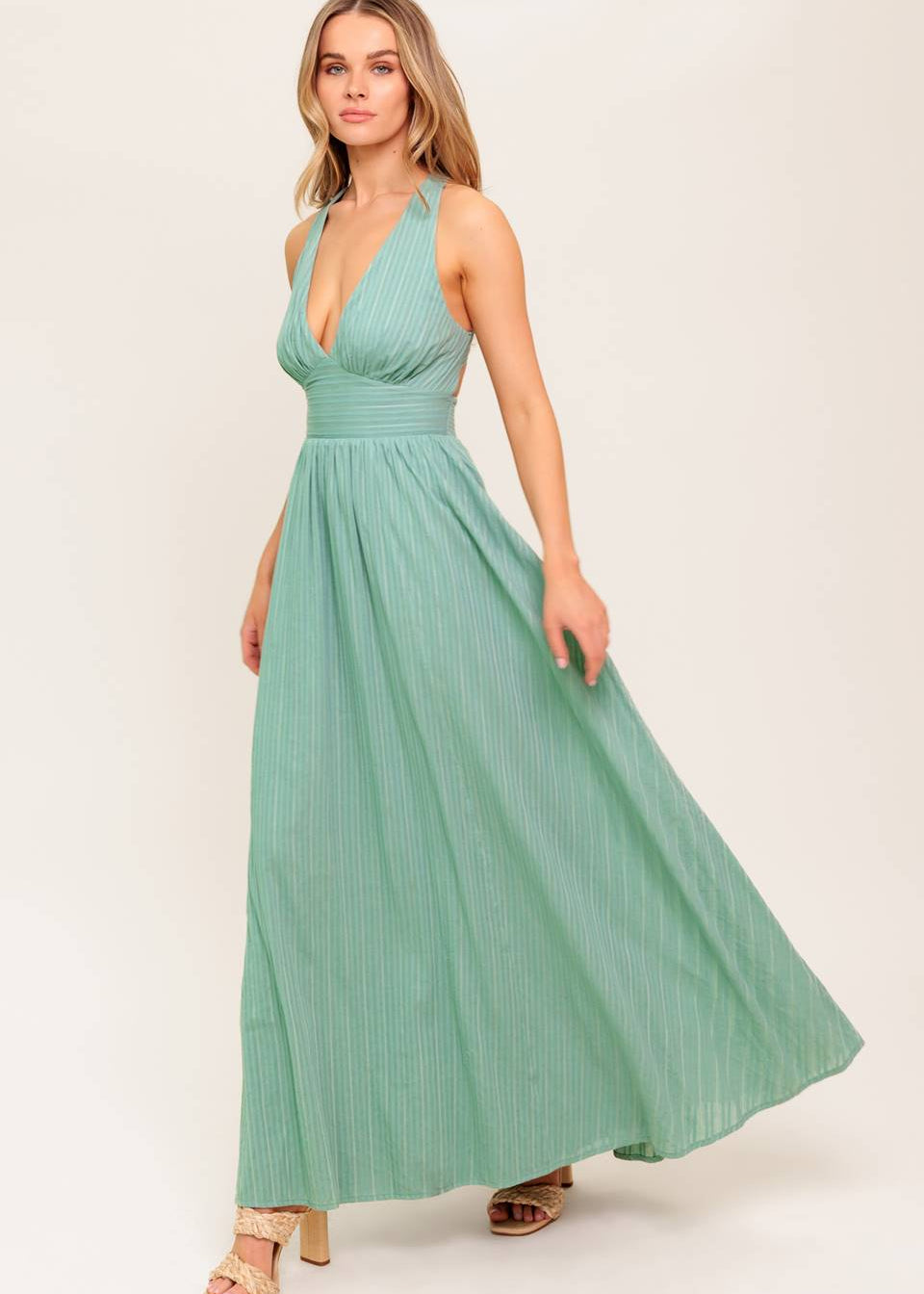SOFT HORIZON MAXI DRESS