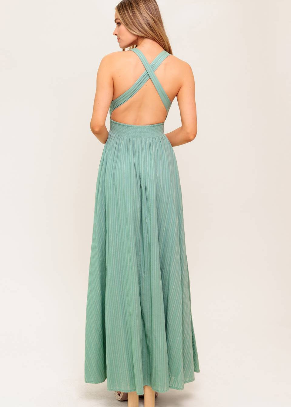 SOFT HORIZON MAXI DRESS