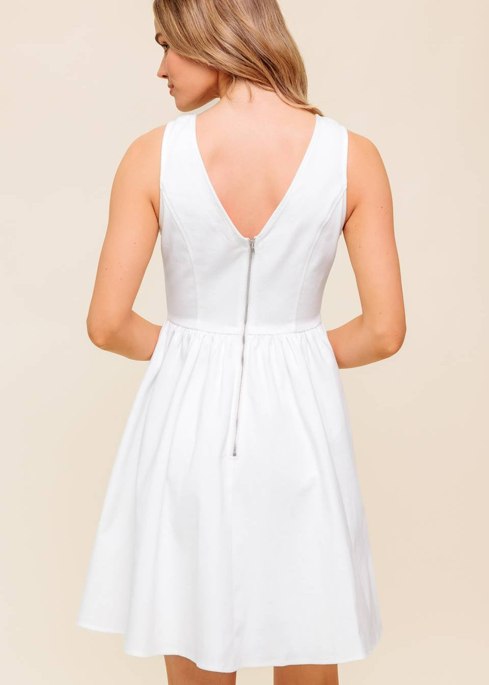 ISLA BOW MINI DRESS