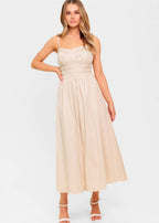 SOFT SANDS MIDI DRESS