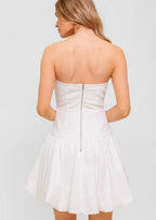 IVORY AIR MINI DRESS