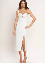 SECOND LOOK MIDI DRESS