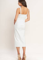SECOND LOOK MIDI DRESS