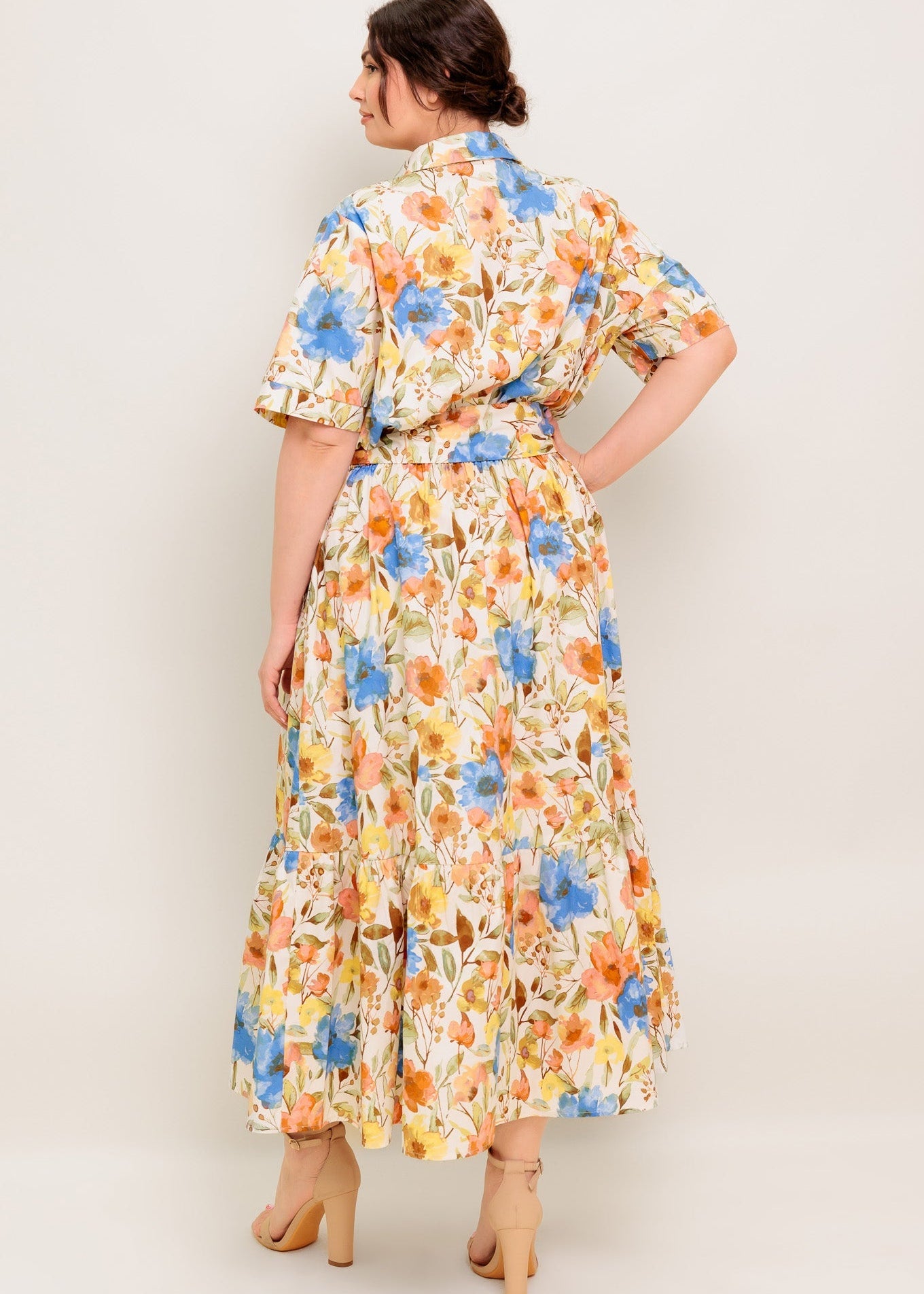 WILDFLOWER MARKET MIDI DRESS